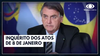Jair Bolsonaro depõe na Polícia Federal, em Brasília, nesta quarta | Bora Brasil