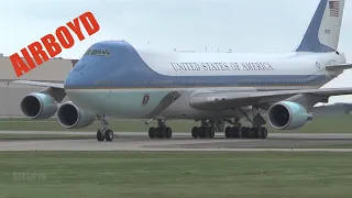 Air Force One Landing Tinker Air Force Base