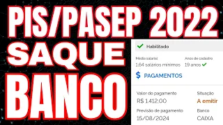 PIS/PASEP 2022 LIBERADO NO BANCO PARA SAQUE - FORMAS DE PAGAMENTOS DO ABONO SALARIAL CALENDÁRIO 2024