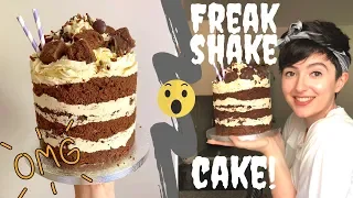 BAILEY'S FREAKSHAKE CAKE recipe + taste test!