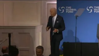 Joe Biden wanders off ‘dazed and confused’ after latest speech