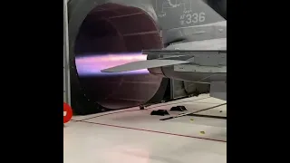 F-16 Engine Full Thrust Test