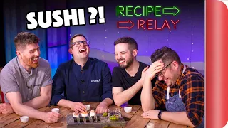 SUSHI Recipe Relay Challenge!! | Pass It On S2 E11 | Sorted Food