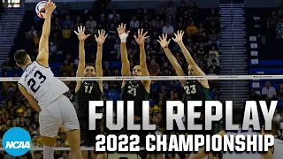 Hawaii vs. Long Beach State: 2022 NCAA men's volleyball championship | FULL REPLAY