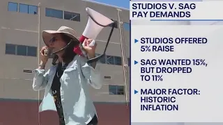 Breaking down SAG-AFTRA vs. studio pay demands