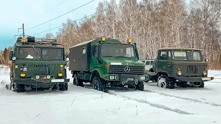 ЧТО МОЖЕТ ГАЗ 66 против Mercedes UNIMOG на ОФФРОУД? БИТВА ВЕЗДЕХОДОВ 4x4