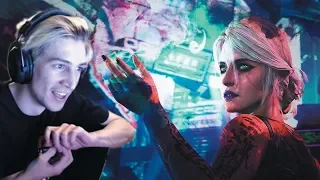 xQc reacts to Cyberpunk 2077, as told by Ciri (with chat)