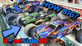 How Big Is It???  Traxxas Sledge Size Comparison vs EVERYTHING.  :)