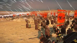 8600 CROSSBOWMEN vs 1440 HEAVY SHIELDED SPEARMEN - Total War: THREE KINGDOMS