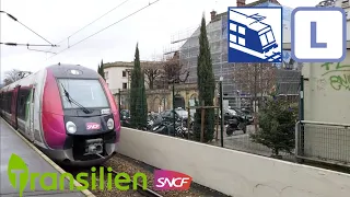 Atention au passage d'une train Z 50000 | Gare de Suresnes Mont-Valérien