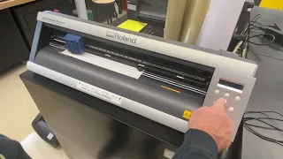 *Roland GX-24 Vinyl Cutter Heat Press Design & Cut