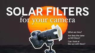 All About Solar Filters for Photography