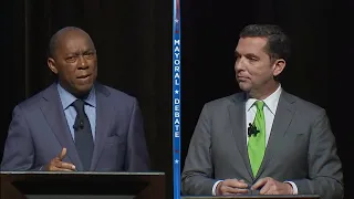 Houston mayoral debate: Mayor Turner and Tony Buzbee go head to head