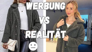 WERBUNG vs REALITÄT ... 😳mit Shein Produkten. Shein Winter Haul im Realitätscheck