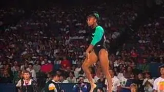 Dominique Dawes - Floor Exercise - 1995 U.S. Gymnastics Championships - Women - All-Around