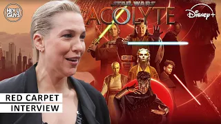 Rebecca Henderson | Star Wars: The Acolyte Premiere Interview | Her Kind of Jedi & love for Yoda