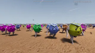 UEBS 2 | The most colorful invasion ever! | Ultimate Epic Battle Simulator 2