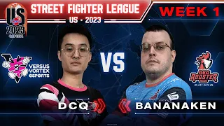 DCQ (JP) vs. BananaKen (JP) - Bo5 - Street Fighter League Pro-US 2023 Week 1