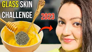 7 Days Glass Skin Challenge (2023) : Promising Crystal Clear Glowing Glass Skin in 7 Days 💕