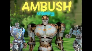 3A Real Steel Ambush Unboxing and Short Review