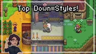 Pixel Art Class - Top Down Style Analysis & Tutorial