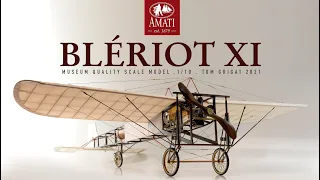 Amati's Blériot XI built in stopmotion