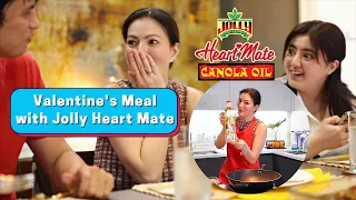 I'm back! My Valentine's Meal prepped with Jolly Heart Mate for Zoren and Cassy