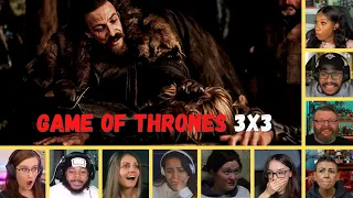Reactors Reaction to JAIME LANNISTER Losing His Hand | Game of Thrones 3x3