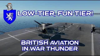 Low Tier Fun Tier! War Thunder Rank 1 Aviation, UK Air Tree