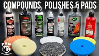 BEST COMPOUNDS, POLISHES, & PADS !!