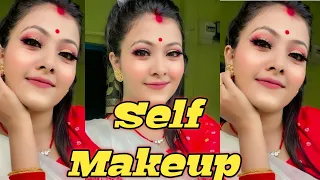 Self Makeup // simple makeup // makeup tutorial // Assamese