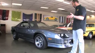 1988 Chevrolet Camaro IROC-Z for sale with test drive, driving sounds, and walk through video