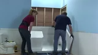 Multi-Piece Low Threshold Shower Installation Video