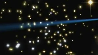Observing possible free-floating planet in globular cluster Messier 22 (artist's impression)