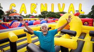 Marana Fun at Inflatable Park 😂🔥| Carnival in Chennai 🥳😍