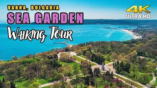 Sea Garden Varna, Bulgaria - Virtual Walking Tour - Nature Walk