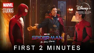 SPIDER-MAN: NO WAY HOME (2021) Opening Scene - FIRST 2 MINUTES | Marvel Studios