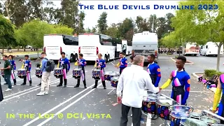 In the Lot with The Blue Devils Drumline @DCI Vista [4K]