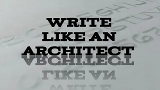 Freehand Architectural Lettering /