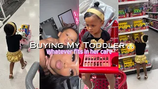 Buying My Toddler Whatever She Can Fit In Her Grocery Cart 😳 + MINI VLOG || Dasia Temia