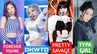 TOP 2 Best Members Who Owned Each BLACKPINK B-Side (Until Tally)