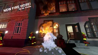 New Fire Hose Mod! INFERNO Firefighting Simulator | Teardown MODS | RTX 3090
