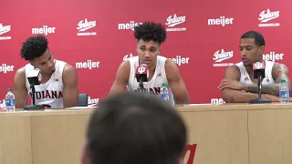 Justin Smith, Trayce Jackson-Davis, Devonte Green Post Troy Reactions