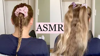 ASMR | *tingly* hair play with some cute hair styling, hair brushing & spraying 💕 (no talking)