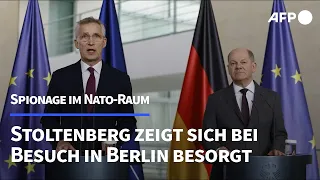 Stoltenberg besorgt über russische Spionage im Nato-Raum | AFP