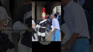 Rude Tourist Assaults the King’s Guard