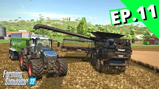 Canola harvest, Fertilizing , NEW tools FS22 Haut Beyleron Timelapse