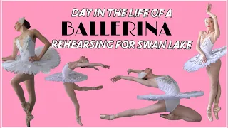 BALLERINA Day in the Life: Swan Lake Rehearsal & Training!