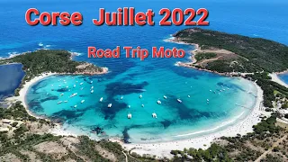 roadtrip moto Corse Juillet 2022