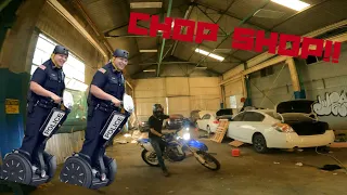 Crazy Houston supermoto adventure (stolen cars and Segway cops)